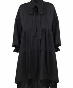 Monica Nera CLOTHING Amanda Pussybow Dress, Available In Multiple Colors