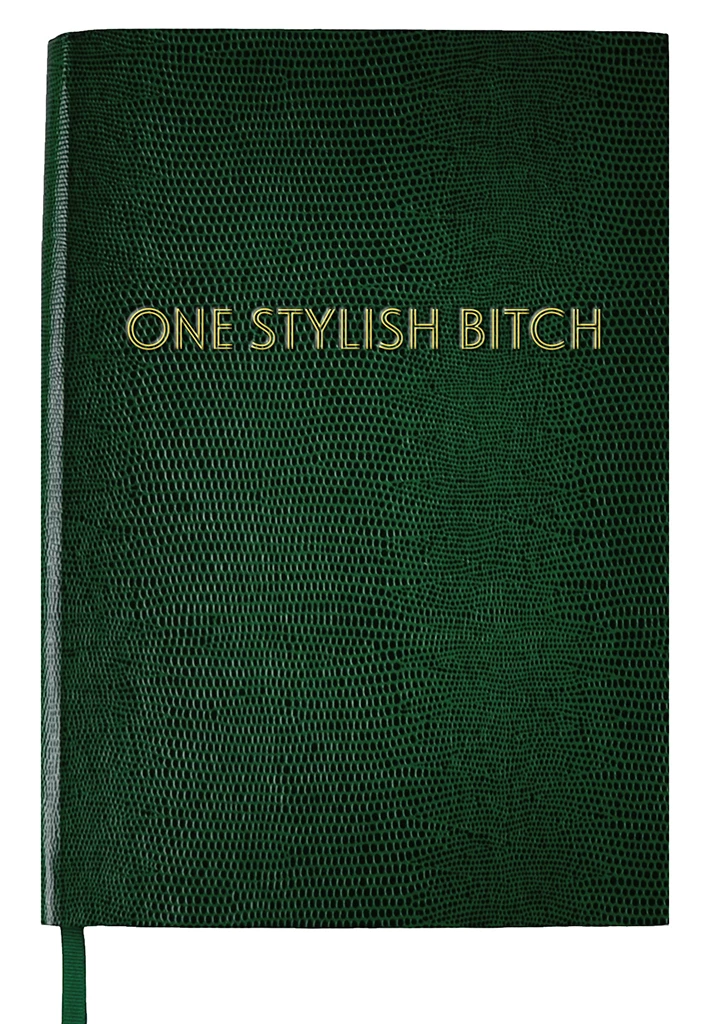 Sloane Stationery NOTEBOOK NO°7 - ONE STYLISH BITCH Hostess Gifts 3 Sloane Stationery NOTEBOOK NO°7 - ONE STYLISH BITCH Hostess Gifts
