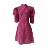 De Castro Pink Illusion Dress 2 De Castro Pink Illusion Dress