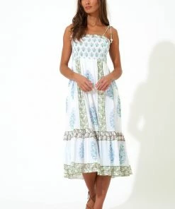 OLIPHANT Tie Strap Midi- Posey Mauve