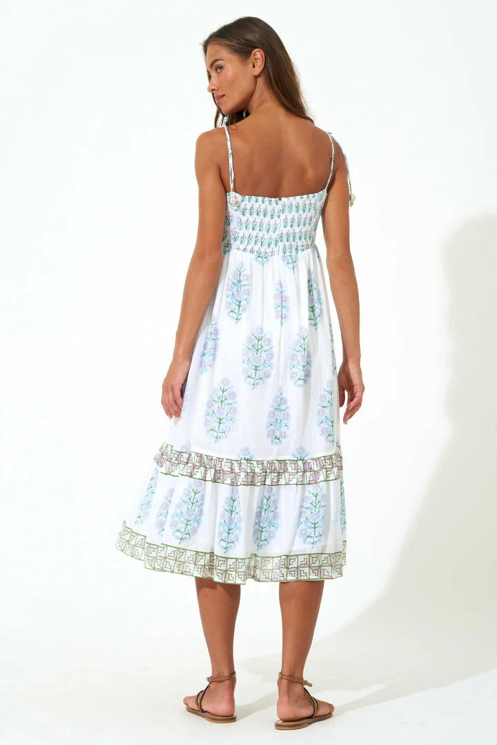 OLIPHANT Tie Strap Midi- Posey Mauve 4 OLIPHANT Tie Strap Midi- Posey Mauve