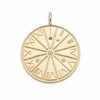 Heritage Jewelry Fine Jewelry 18k Yellow Gold Roman Pendant