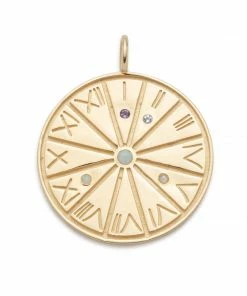 Heritage Jewelry Fine Jewelry 18k Yellow Gold Roman Pendant