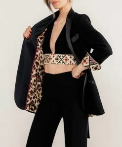 RosewaterHouse Shab Blazer - Black Jackets + Outerwear