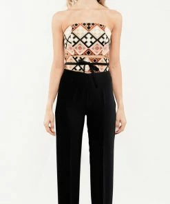 RosewaterHouse Kaveh Straight Leg Pant - Black CLOTHING