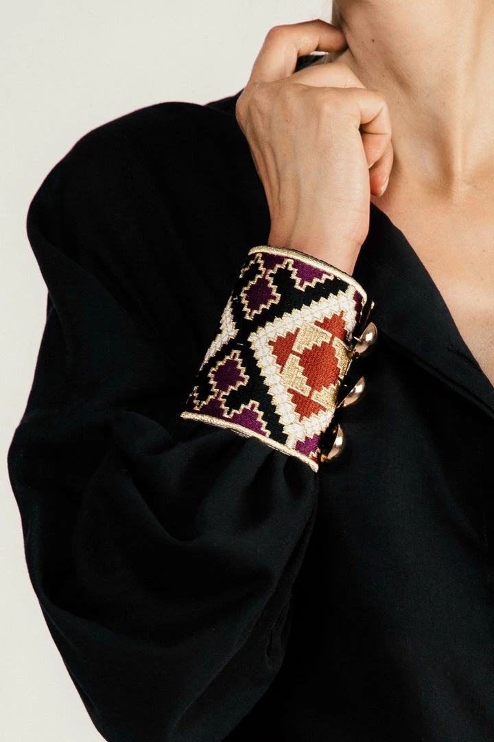 RosewaterHouse Tops Cotton Yar Blouse - Black 4 RosewaterHouse Tops Cotton Yar Blouse - Black