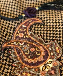 RosewaterHouse Zarin Wrap Coat - Houndstooth Jackets + Outerwear 6 RosewaterHouse Zarin Wrap Coat - Houndstooth Jackets + Outerwear