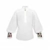 RosewaterHouse Carnation Blouse - White