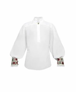 RosewaterHouse Carnation Blouse - White