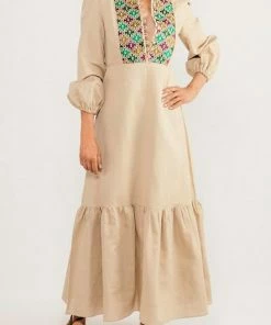 RosewaterHouse CLOTHING Gilan Dress - Green