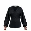 RosewaterHouse Silk Yar Blouse - Black 2 RosewaterHouse Silk Yar Blouse - Black