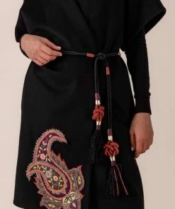 RosewaterHouse Zarin Wrap Coat - Paisley