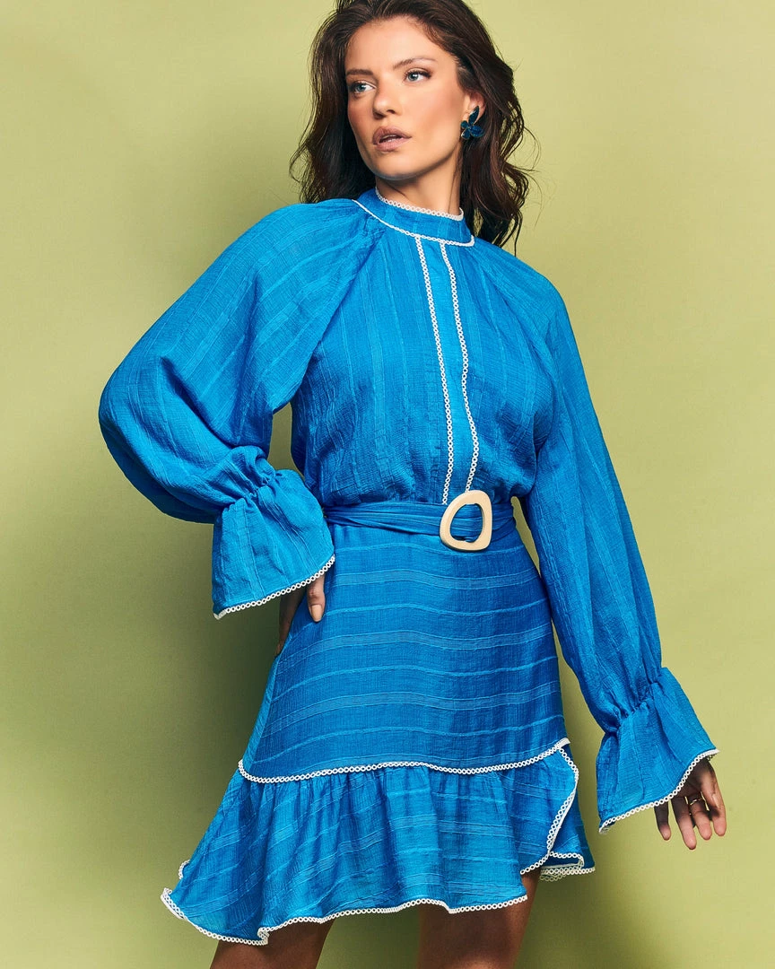 Cristina Sabatini Sunset Orange/ Nova Puff Sleeve Mini Dress WHAT'S HOT 7 Cristina Sabatini Sunset Orange/ Nova Puff Sleeve Mini Dress WHAT'S HOT