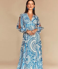 Cristina Sabatini Lime/ Faith Long Sleeve Maxi Dress 18 Cristina Sabatini Lime/ Faith Long Sleeve Maxi Dress