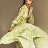 Cristina Sabatini Lime/ Faith Long Sleeve Maxi Dress 2 Cristina Sabatini Lime/ Faith Long Sleeve Maxi Dress
