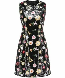 SKYLENCE WHAT'S HOT Derling Embroidered Dress Black