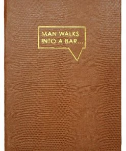 Sloane Stationery MAN WALKS INTO A BAR - NOTEBOOK Father's Day