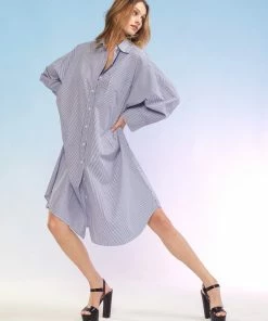 Cynthia Rowley Oversized Shirt Dress WHAT'S HOT