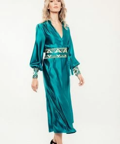 RosewaterHouse Isfahan Dress - Turquoise