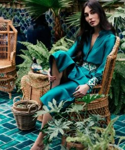 RosewaterHouse Isfahan Dress - Turquoise