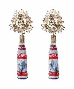 Mignonne Gavigan WHAT'S HOT Vodka Earrings Silver