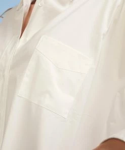 Cynthia Rowley WHAT'S HOT Oversized Shirt Dress