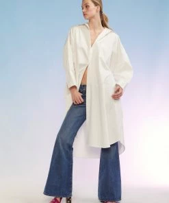 Cynthia Rowley WHAT'S HOT Oversized Shirt Dress