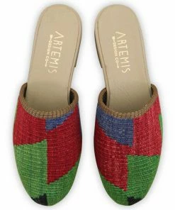 Artemis Design Co. Women's Kilim Slides - Size 36 Summer Accessories