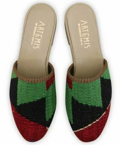 Artemis Design Co. Women's Kilim Slides - Size 37